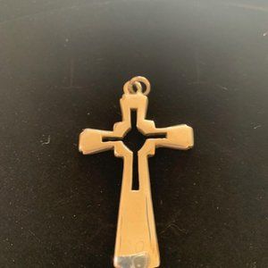 Sterling Silver Cross Pendent from Taxco, Mexico